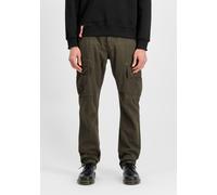Alpha Industries Freizeithose (Baumwolle) Agent Pant dunkelolivegrün Herren, Größe 31