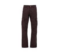 Cargohose ALPHA INDUSTRIES "Agent Pant", Herren, Gr. 36, Normalgrößen, braun (hunter braun), Obermaterial: 100% Baumwolle; Futter: 100% Baumwolle, Hosen Cargohose (90540907-36)