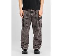 Cargohose ALPHA INDUSTRIES "Canvas Acid Pant", Herren, Gr. 38, Normalgrößen, schwarz, Obermaterial: 100% Baumwolle, Hosen Cargohose (56171150-38) schwarz