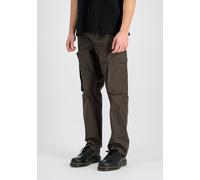 Cargohose ALPHA INDUSTRIES "Division Pant", Herren, Gr. L, Normalgrößen, grauschwarz, Obermaterial: 100% Baumwolle, Hosen Cargohose (39767540-L) grauschwarz