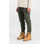 Cargohose ALPHA INDUSTRIES "Force One Pant", Damen, Gr. 30, Normalgrößen, grauschwarz, Obermaterial: 100% Baumwolle, Hosen Cargohose (98263521-30) grauschwarz
