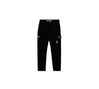 Cargohose ALPHA INDUSTRIES "Alpha Industries Men - Pants Petrol Patch Pant" Gr. 33, Normalgrößen, schwarz (black) Herren Hosen (96491502-33) black