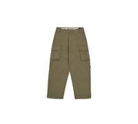 Cargohose ALPHA INDUSTRIES "Ripstop Patchwork Pant", Herren, Gr. 38, Normalgrößen, grün (schwarz olive), Obermaterial: 100% Baumwolle, Hosen Cargohose (78643366-38) schwarz olive