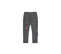 Cargohose ALPHA INDUSTRIES "Tactical Pant", Herren, Gr. 34, Normalgrößen, grau (vintage grau), Obermaterial: 100% Baumwolle, Hosen Cargohose (20776558-34) vintage grau