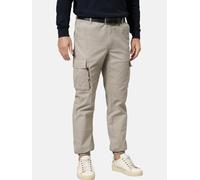 Cargohose BABISTA "Hose SILVIETTO", Herren, Gr. 56, N-Gr, beige, Obermaterial: 98% Baumwolle CO. 2% Elasthan EL., regular fit, Hosen Cargohose (96438829-56) beige
