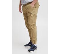 Cargohose BLEND "BHNAN Big & Tall", Herren, Gr. 46, Länge 32, sand braun, Web, 98% Baumwolle, 2% Elasthan, unifarben, regular fit normal, Hosen Cargohose, Klassische Cargohose (42738806-46) sand braun