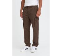 Cargohose BLEND "BHNatan", Herren, Gr. 29, Länge 34, slate schwarz, Twill, 98% Baumwolle, 2% Elasthan, unifarben, Basic, weit normal, Hosen Cargohose, Moderne Cargohose mit Taschen (17144416-29) slate