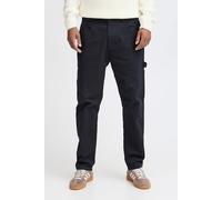 Cargohose BLEND "BHPants", Herren, Gr. 32, Länge 34, schwarz, Web, 97% Baumwolle, 3% Elasthan, unifarben, Basic, relaxed fit normal, Hosen Cargohose, Lässige Cargohose mit Taschen (24992334-32) schwar