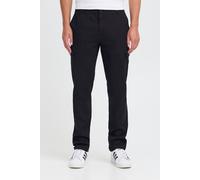 Cargohose BLEND "BHTira", Herren, Gr. 31, Länge 32, schwarz, Twill, 98% Baumwolle, 2% Elasthan, unifarben, normal lang, Hosen Cargohose, Moderne Cargohose mit Taschen (90484700-31) schwarz