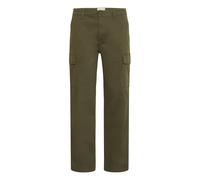 Cargohose BLEND "Cargohose BHNatan", Herren, Gr. 33/32, Länge 32, grün (forest night), Obermaterial: 98% Baumwolle CO. 2% Elasthan EL., Hosen Cargohose (73863811-33) forest night