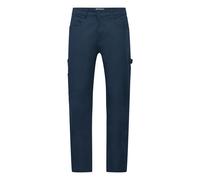 Cargohose BLEND "BHPants", Herren, Gr. 33, Länge 32, marineblaus, Web, 97% Baumwolle, 3% Elasthan, unifarben, Basic, relaxed fit normal, Hosen Cargohose, Lässige Cargohose mit Taschen (25368339-33) ma