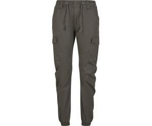 Cargohose BRANDIT "Brandit Brandit Women Melina Pants", Damen, Gr. 3XL, US-Größen, braun (olive), 98% Baumwolle, 2% Elasthan, unifarben, loose fit, Hosen Cargohose (64972814-XXXL) olive