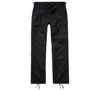 Cargohose BRANDIT "Brandit Damen Ladies BDU Ripstop Trouser", Damen, Gr. 26, Normalgrößen, schwarz, 100% Baumwolle, normal, Hosen Cargohose (90765846-26) schwarz