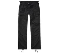 Cargohose BRANDIT "Brandit Damen Ladies BDU Ripstop Trouser", Damen, Gr. 28, Normalgrößen, schwarz, 100% Baumwolle, normal, Hosen Cargohose (90765846-28) schwarz