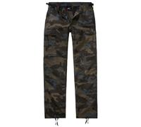 Cargohose BRANDIT "Brandit Damen Ladies BDU Ripstop Trouser", Damen, Gr. 28, Normalgrößen, schwarzcamo, 100% Baumwolle, normal, Hosen Cargohose (86643169-28) schwarzcamo