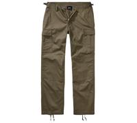 Cargohose BRANDIT "Brandit Damen Ladies BDU Ripstop Trouser", Damen, Gr. 32, Normalgrößen, olive, 100% Baumwolle, normal, Hosen Cargohose (25014927-32) olive