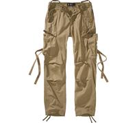 Cargohose BRANDIT "Brandit Damen Ladies M-65 Cargo Pants", Damen, Gr. 27, Normalgrößen, beige (camel), 100% Baumwolle, unifarben, loose fit, Hosen Cargohose (26917940-27) camel
