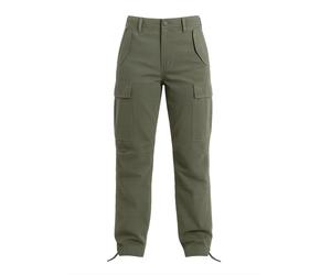 Cargohose BRANDIT "Brandit Damen Ladies M-65 Cargo Pants", Damen, Gr. 30, Normalgrößen, grün (olive), 100% Baumwolle, unifarben, loose fit, Hosen Cargohose (17592358-30) olive