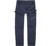Cargohose BRANDIT "Brandit Herren Adven Slim Fit Cargo Pants", Herren, Gr. XXL, US-Größen, navy, 98% Baumwolle, 2% Elasthan, unifarben, normal, Hosen Cargohose (96469347-XXL) navy
