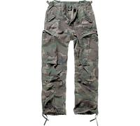 Cargohose BRANDIT "Brandit Herren M-65 Vintage Cargo Pants", Herren, Gr. 3XL, US-Größen, olive camouflage, 100% Baumwolle, loose fit, Hosen Cargohose (70459723-XXXL) olive camouflage