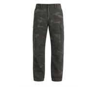 Cargohose BRANDIT "Brandit Herren M-65 Vintage Cargo Pants", Herren, Gr. 7XL, US-Größen, grün (schwarzcamo), 100% Baumwolle, loose fit, Hosen Cargohose (31228056-7XL) schwarzcamo
