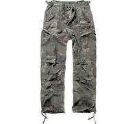 Cargohose BRANDIT "Brandit Herren M-65 Vintage Cargo Pants", Herren, Gr. XL, US-Größen, olive camouflage, 100% Baumwolle, loose fit, Hosen Cargohose (70459723-XL) olive camouflage
