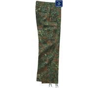 Cargohose BRANDIT "Brandit Herren US Ranger Cargo Pants", Herren, Gr. 6XL, US-Größen, grün (flecktarn), 65% Polyester, 35% Baumwolle, loose fit, Hosen Cargohose (21167722-6XL) flecktarn