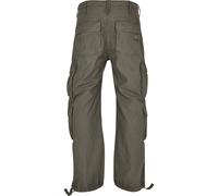 Cargohose BRANDIT "Brandit Herren Vintage Cargo Pants", Herren, Gr. 4XL, US-Größen, olive, 100% Baumwolle, loose fit, Hosen Cargohose (29945818-4XL) olive
