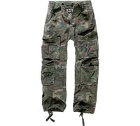 Cargohose BRANDIT "Brandit Herren Vintage Cargo Pants", Herren, Gr. 4XL, US-Größen, olive camouflage, 100% Baumwolle, loose fit, Hosen Cargohose (97503361-4XL) olive camouflage