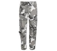 Cargohose BRANDIT "Brandit Herren Vintage Cargo Pants", Herren, Gr. 6XL, US-Größen, snowcamouflage, 100% Baumwolle, loose fit, Hosen Cargohose (55054331-6XL) snowcamouflage