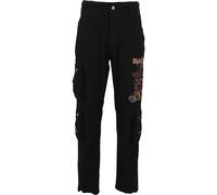 Iron Maiden Pure Slim Trousers Cargohose schwarz in 5XL
