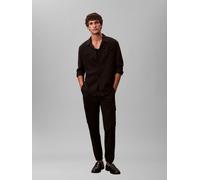 Cargohose CALVIN KLEIN JEANS, Herren, Gr. XXL, N-Gr, schwarz, Twill, Obermaterial: 97% Baumwolle, 3% Elasthan, unifarben, skinny fit lang, Hosen Cargohose, elastischer Bund, Skinny fit, Cargotaschen (