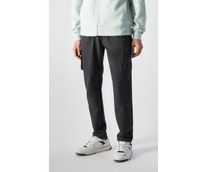 Cargohose CHAMPION "Elastic Cuff Cargo Pant", Herren, Gr. XL (56/58), N-Gr, grau (pha), Obermaterial: 92% Polyester, 8% Elasthan, Hosen Cargohose (18035744-XL)