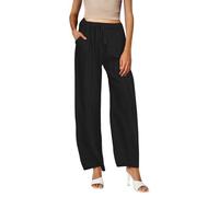 Cargohose Damen Jogginghose Sporthosen Lange Yoga Hosen Loose Casual Jogginghose High Waist Y2k Elastischer Freizeithosen Hohe Trainingsanzug Hosen Sweathose mit Taschen