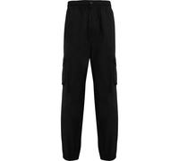 Cargohose DEF "DEF DEF Jumpa Cargopants", Herren, Gr. L, US-Größen, schwarz, 100% Polyester, unifarben, normal, Hosen Cargohose (58176143-L) schwarz