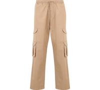 Cargohose DEF "DEF DEF Pure Cargopants", Herren, Gr. L, US-Größen, braun, 100% Baumwolle, unifarben, normal, Hosen Cargohose (39128023-L) braun