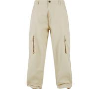 Cargohose DEF "DEF Herren DEF Cargopant", Herren, Gr. 33, Normalgrößen, beige, 97% Baumwolle, 3% Elasthan, unifarben, normal, Hosen Cargohose (68625329-33) beige