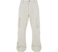 Cargohose DEF "DEF Herren DEF Pocket Cargopant", Herren, Gr. W34, Normalgrößen, beige, 98% Baumwolle, 2% Elasthan, unifarben, relaxed fit, Hosen Cargohose (39999113-34) beige