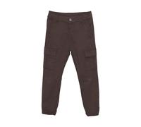 Cargohose EN FANT "Cargohose ENPants", Mädchen, Gr. 104, N-Gr, braun (coffee bean), Obermaterial: 97% Baumwolle CO. 3% Elasthan EL., Hosen Cargohose (33712058-104) coffee bean