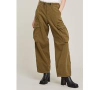Cargohose G-STAR "Balloon Cargo Hose", Damen, Gr. 29, Länge 30, wild olive gd, Obermaterial: 80% Baumwolle, 20% Baumwolle, Hosen Cargohose (28961010-29)