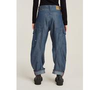 Cargohose G-STAR "Cargo 3D Boyfriend Hose", Damen, Gr. 23, Länge 30, raw denim, Obermaterial: 82% Baumwolle, 18% Polyester, Hosen Cargohose (49785605-23) raw denim