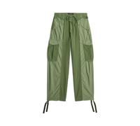 Cargohose G-STAR "Fabric Mix Cargohose", Damen, Gr. 31, grün (four leaf clover gd), Obermaterial: 65% Baumwolle, 35% Polyester, Hosen Cargohose (33394123-31) four leaf clover gd