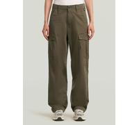 Cargohose G-STAR "Loose Cargohose", Damen, Gr. 30, gs grau, Obermaterial: 97% Baumwolle, 3% Elasthan, Hosen Cargohose (29515268-30) gs grau