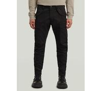 Cargohose G-STAR "MA-1 Skinny Cargohose", Herren, Gr. 30, Länge 34, dk schwarz, Obermaterial: 75% Polyester, 25% Elastomultiester, Hosen Cargohose (70562323-30) dk schwarz