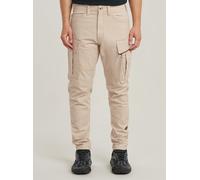 Cargohose G-STAR "Zip Pocket 3D Skinny Cargo Pants 2.0", Damen, Gr. 28, Länge 32, dk brick, Obermaterial: 98% Baumwolle, 2% Elasthan, Hosen Cargohose (26062411-28) dk brick