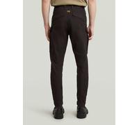 Cargohose G-STAR "Zip Pocket 3D Skinny Cargohose 2.0", Damen, Gr. 30, Länge 34, dk schwarz, Obermaterial: 50% Baumwolle, 48% Baumwolle, 2% Elasthan, Hosen Cargohose (86339142-30) dk schwarz