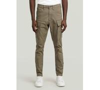 Cargohose G-STAR "Zip Pocket 3D Skinny Cargohose 2.0", Herren, Gr. 31, Länge 36, turf, Obermaterial: 50% Baumwolle, 48% Baumwolle, 2% Elasthan, Hosen Cargohose (55634708-31) turf