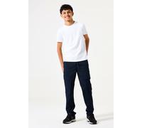 Cargohose GARCIA, Jungen, Gr. 176, N-Gr, ticture, Web, Obermaterial: 98% Baumwolle, 2% Elasthan, unifarben, regular fit knöchellang, Hosen Cargohose, mit Cargo Taschen for BOYS (91633533-176)