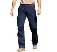 Cargohose Herren, Camouflage Lang Arbeitshose Urban Tactical Hose Militär-Cargo-Stil Hose Männer Jogginghose Chino Sporthose für Gym Ripstop Ranger Hose Outdoorhose Stretch Pants Wanderhose