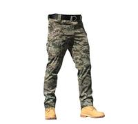Cargohose Herren, Camouflage Lang Arbeitshose Urban Tactical Hose Militär-Cargo-Stil Hose Männer Jogginghose Chino Sporthose für Gym Ripstop Ranger Hose Outdoorhose Stretch Pants Wanderhose